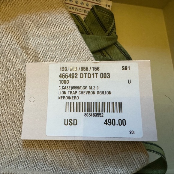 GG MARMONT CARD CASE WALLET - Picture 7 of 7